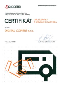 Kyocera - obchodní a servisní partner Kyocera - obchodní a servisní partner